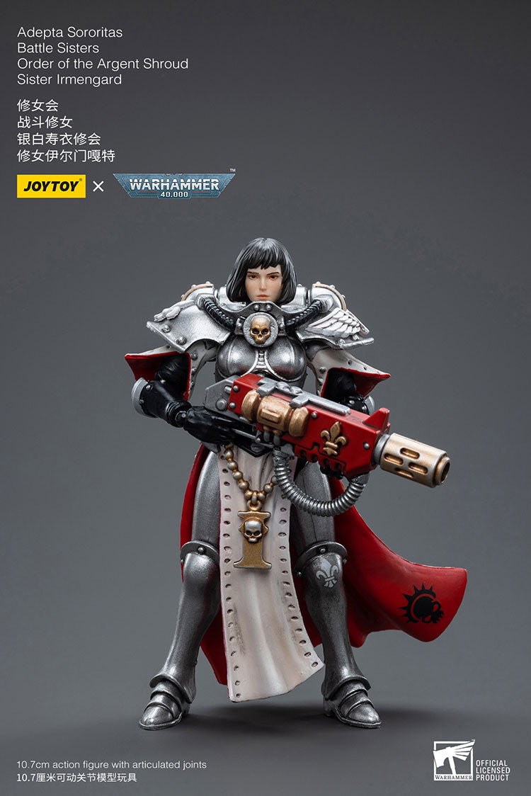 JOYTOY 1/18 WH40k Order of the Argent Shroud Battle Sisters Sister Irmengard