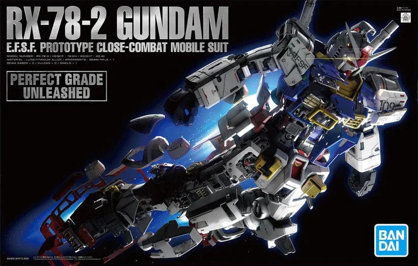 [BACKORDER] BANDAI PG 1/60 RX-78-2 Gundam Unleashed