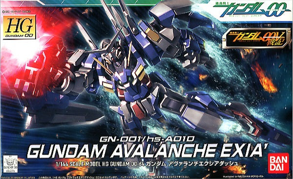 BANDAI HG 1/144 HG00 Gundam Avalanche Exia Dash