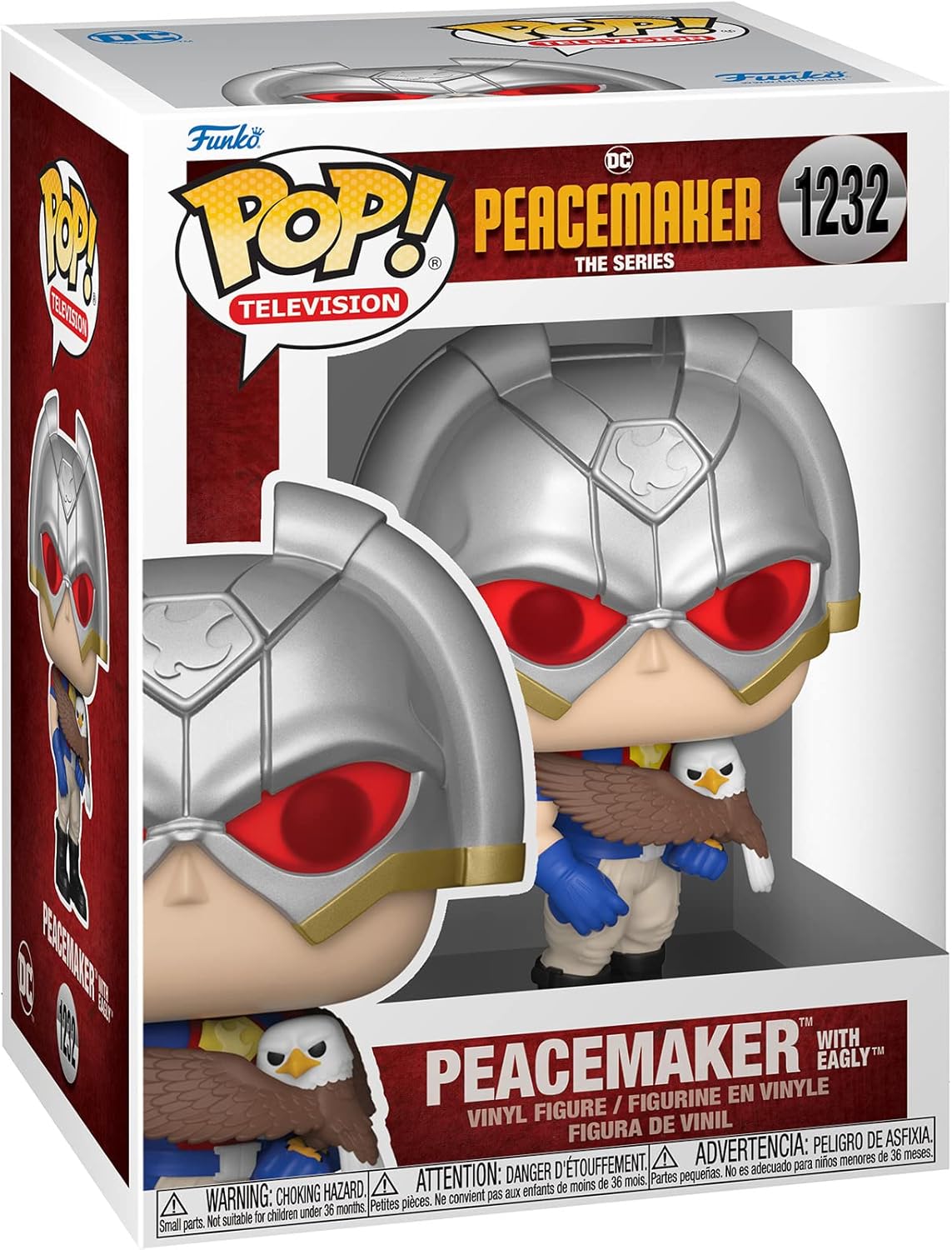 FUNKO POP TV: Peacemaker- Peacemaker with Eagly