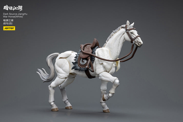 JOYTOY 1/18 Dark Source-JiangHu War Horse WHITE