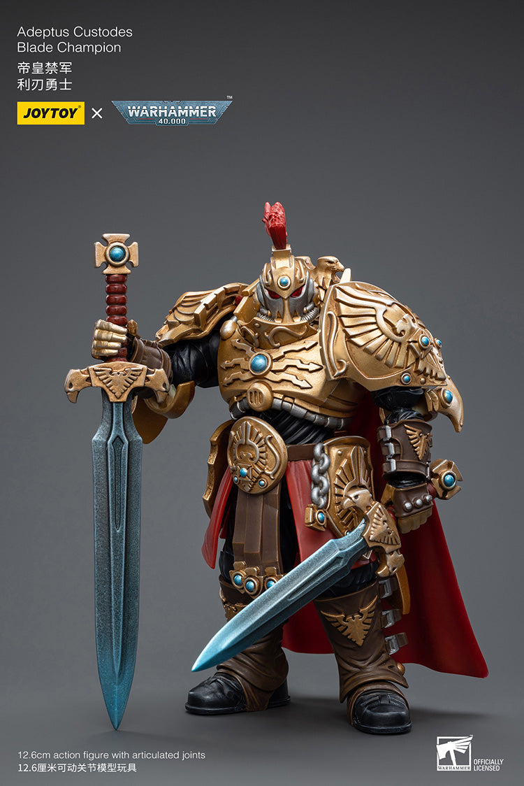 JOYTOY 1/18 WH40K Adeptus Custodes Blade Champion