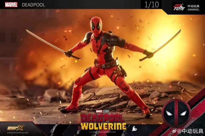 ZD TOYS 1/10 Deadpool