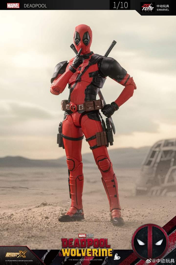 ZD TOYS 1/10 Deadpool