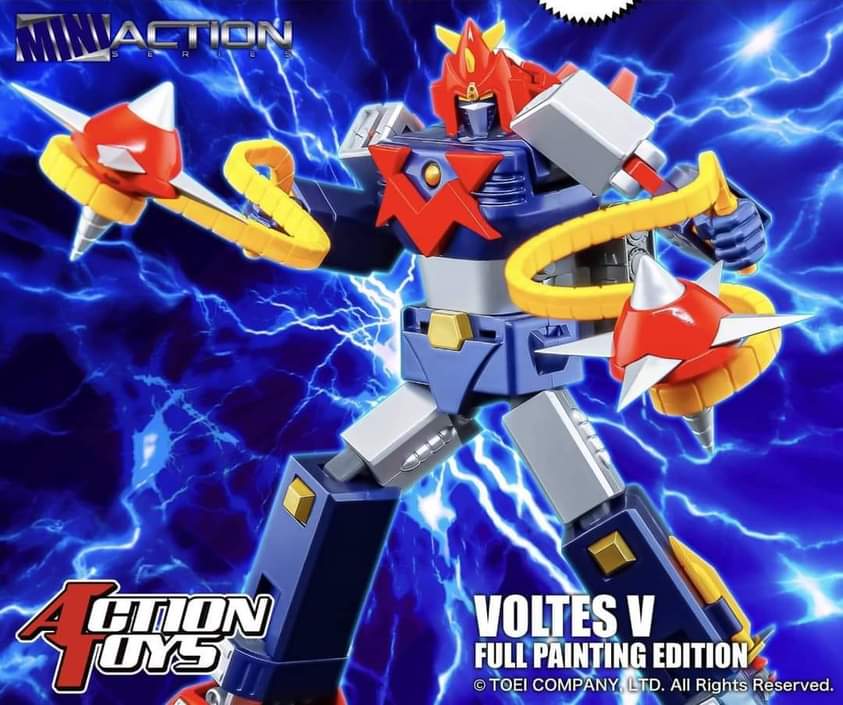 ACTION TOYS Mini Action Series- Voltes V Full Painting Edition