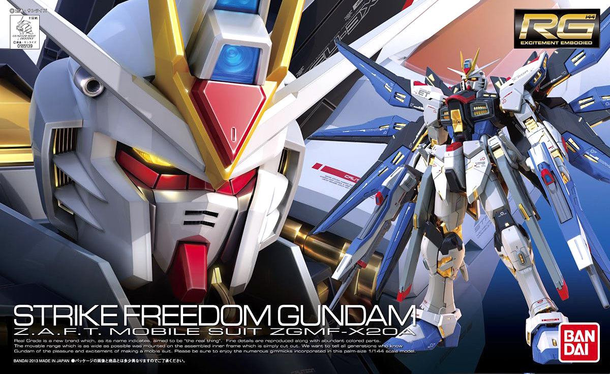 BANDAI RG 1/144 ZGMF-X20A Strike Freedom Gundam