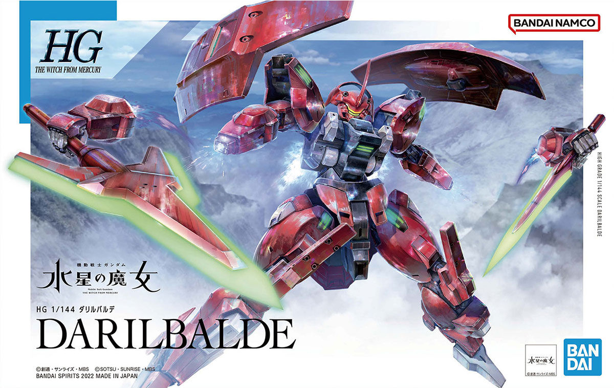 BANDAI HG 1/144 HGTWFM Darilbalde