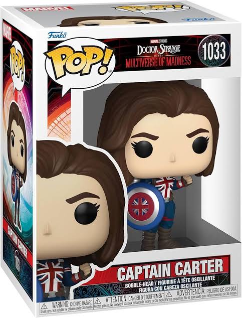 FUNKO POP MARVEL Doctor Strange: Multiverse of Madness Captain Carter