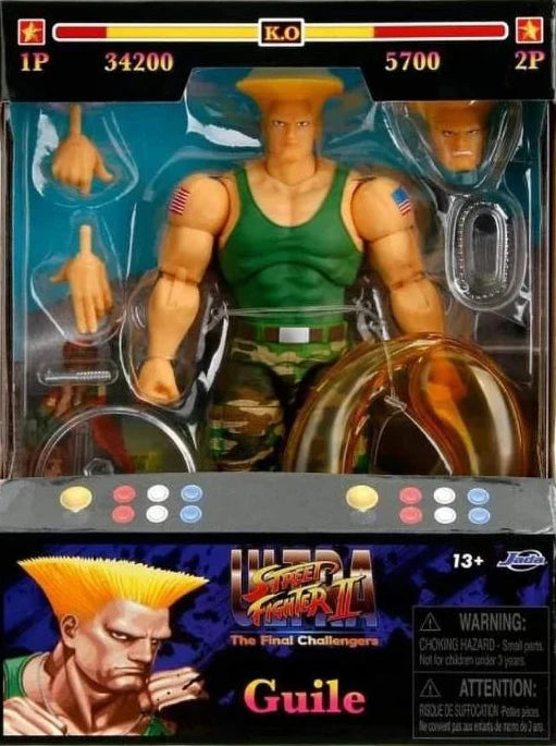 JADA TOYS 6in Street Fighter Guile